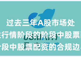 过去三年A股市场处于结构性行情阶段的阶段中股票配资的合规边界