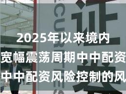 2025年以来境内外股市在宽幅震荡周期中中配资风险控制的风控